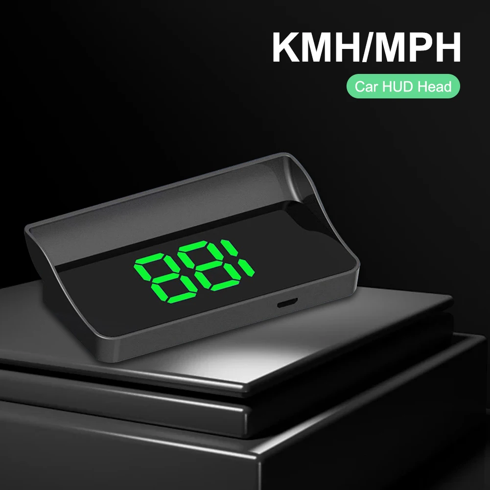 Universal Car HUD Head Up Display GPS Speedometer Digital Speed Display Windshield Projector KMH/MPH Project on Wind Glass