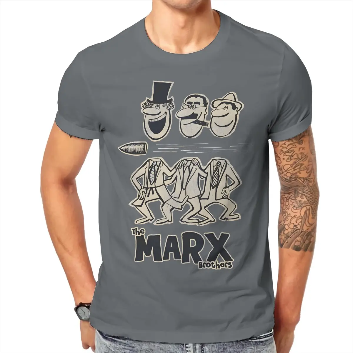 

The Great Marx The Marx Brothers Duck Soup T Shirt Harajuku Teenager Alternative Quality Tshirt Oversized Crewneck Men Clothes