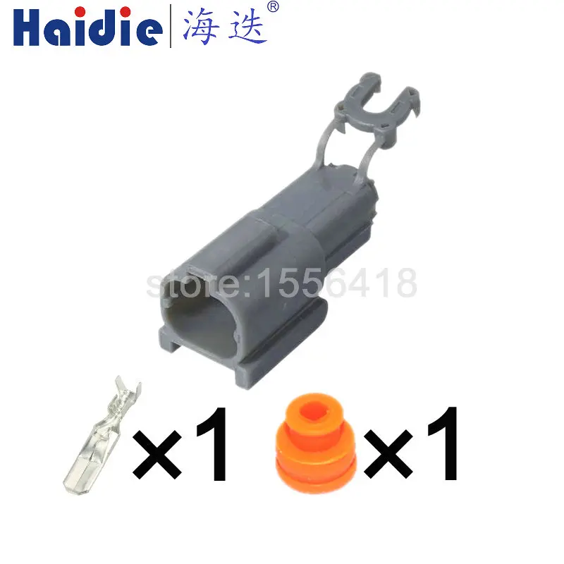 1 Pin Male Female Headlight Auto Connector Plug for Mitshubishi Canter Light Truck 7222-6214-40 7123-6214-40