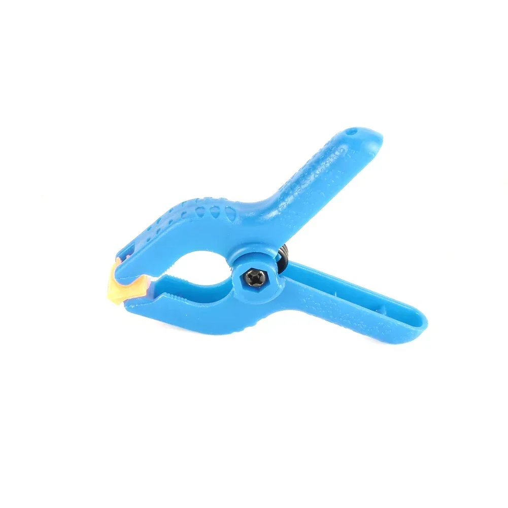 Hot Sale Practical Spring Clamps 2 Inch Blue Cramps Heavy-duty Jaw Opening Nylon Grip Plastic Tools Woodworking