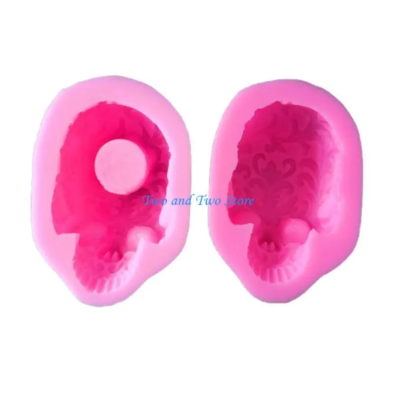 HX6F Planter Epoxy Mold Skull Ashtray Mold Flowerpot Plant Pot Casting Mold