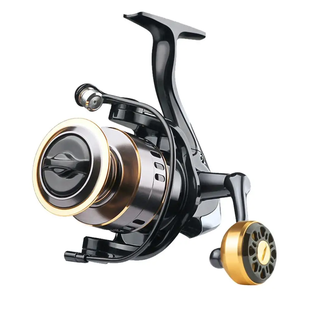 

He1000-7000 Full Metal Fishing Reel Lightweight Ultra-smooth Long Casting Spinning Fishing Reel Fishing Gear Fishing Tackles