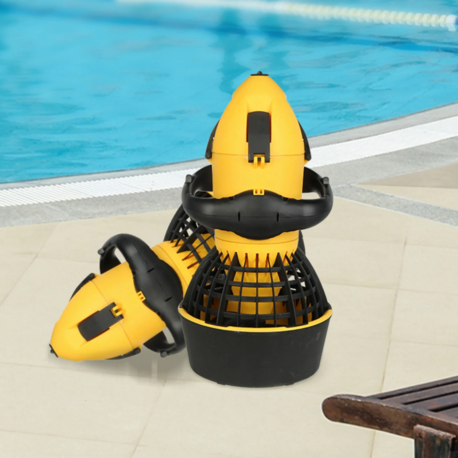 500W Electric Underwater Scooter Two Speed Water Propeller Diving Equipment Suitable For Marine And Pool Diving Sports