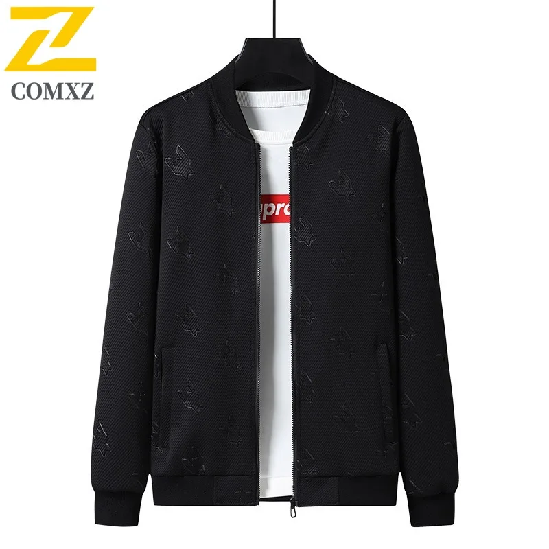 

COMXZ легкие куртки больших размеров, уличная повседневная минималистичная стильная велосипедная походная байкерская куртка, ветрозащитное пальто, мужская одежда
