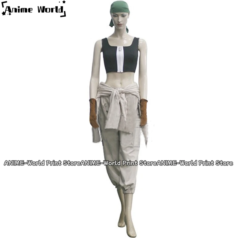 

Brotherhood Winry Rockbell Cosplay Costume With Coat Short Vest Pants Gloves Headwear