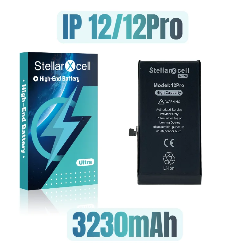 StellarXcell Ultra High capacity batterij 7037 TI voor iPhone 7 8 X XR XRMAX XS 11 12 Pro 13 mini 14 Plus 15 Pro Max met gratis gereedschap