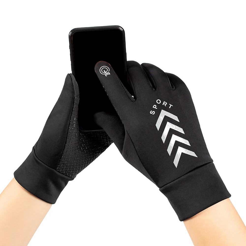 Fashion Warm Mittens Winter Glove Waterproof Skin-friendly Full Finger Gloves Non-slip TouchScreen Cycling Gloves Running