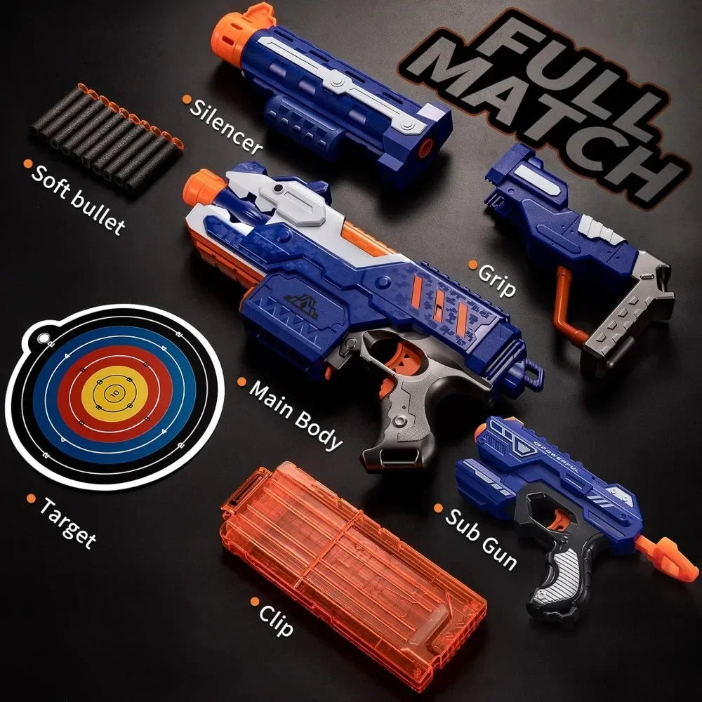 Elektrische Darts Spielzeug Airsoft für Nerfs Gun Weiche 7,2 CM Loch Kopf Kugeln FoamSafe Sucker Kugel für NerfsBlasters Jungen spielzeug Kinder