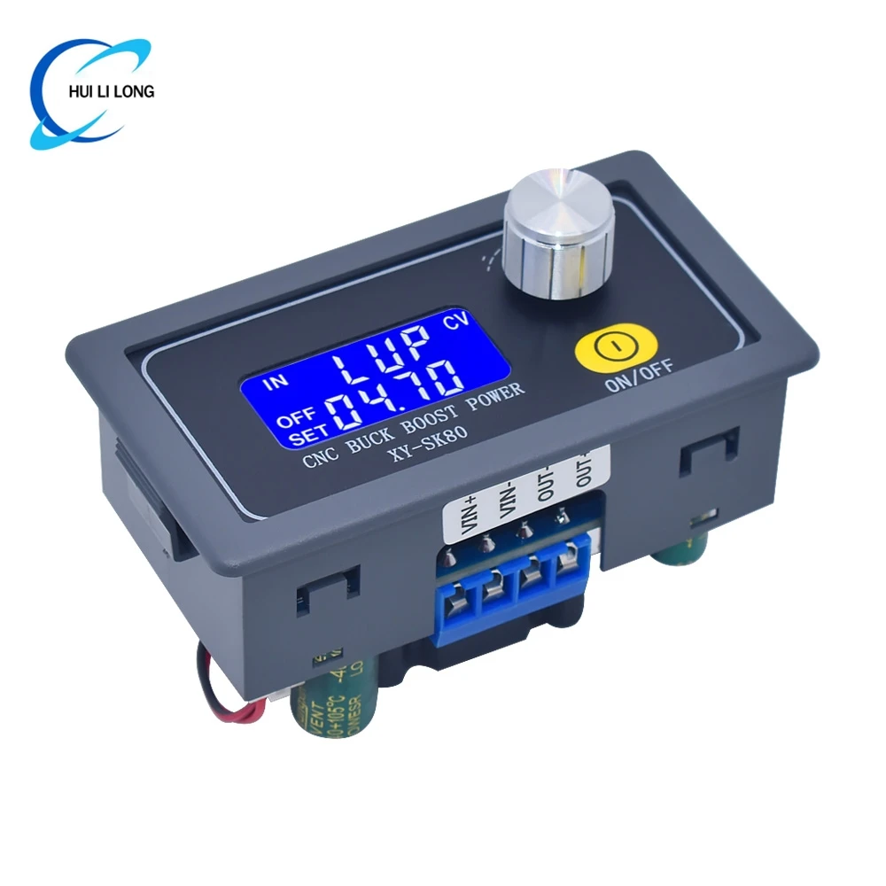 SK80 DC DC Buck Boost Converter CC CV 0,6-36V 5A Power Modul Einstellbar Geregelte Labor Netzteil variable 5V 12V 24V