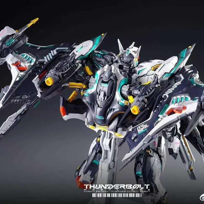 

1/100 Scale Inera Infinite Dimension Thunderbolt Manta Ray Original Mecha Plastic Model Kit Action Figures Engraved Lines Clear