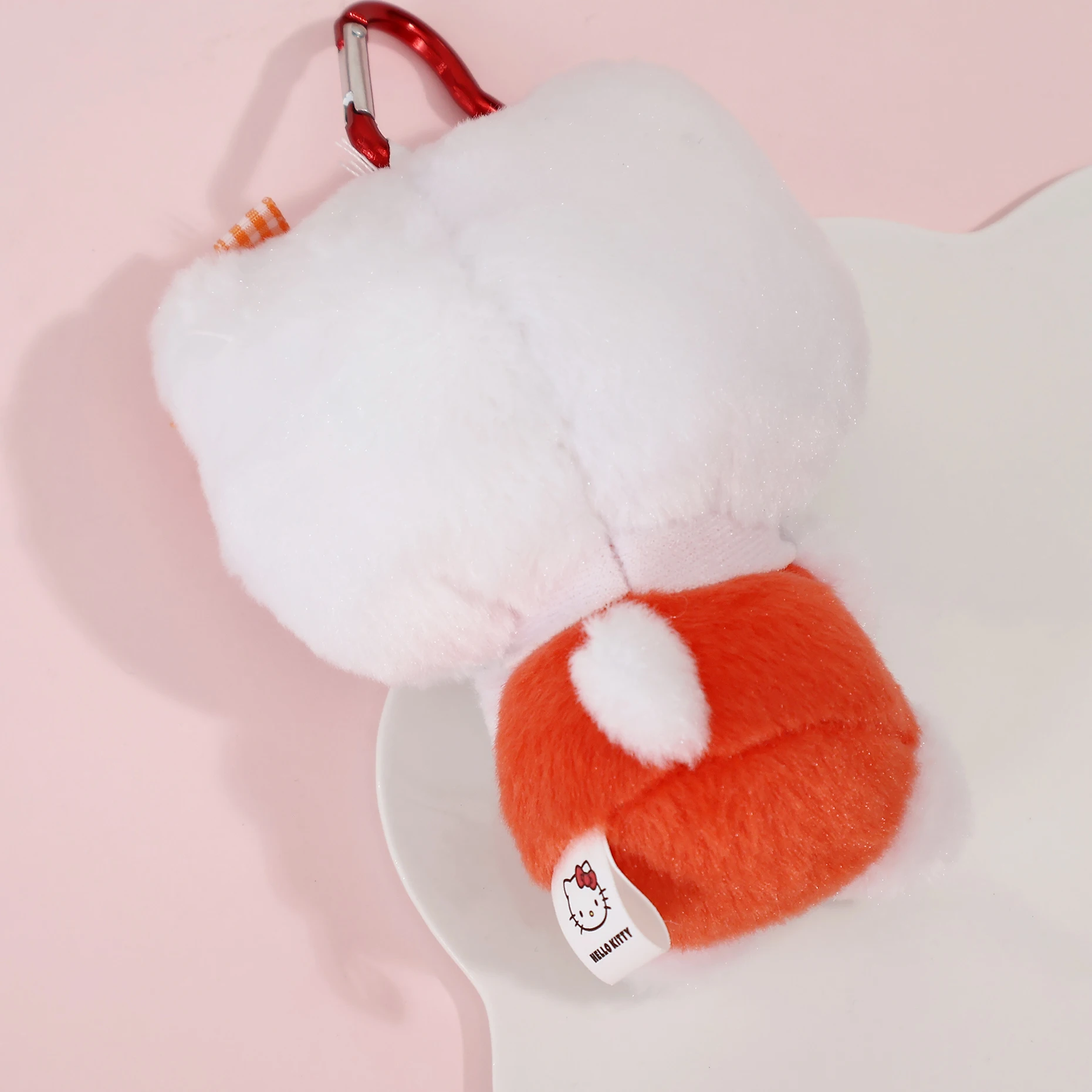 Genuine Sanrio Hello Kitty Kuromi Melody Pachacoo Cinnamoroll Stuffed Toy Pendant Cute Plush Toys Keyring Keychain Birthday Gift