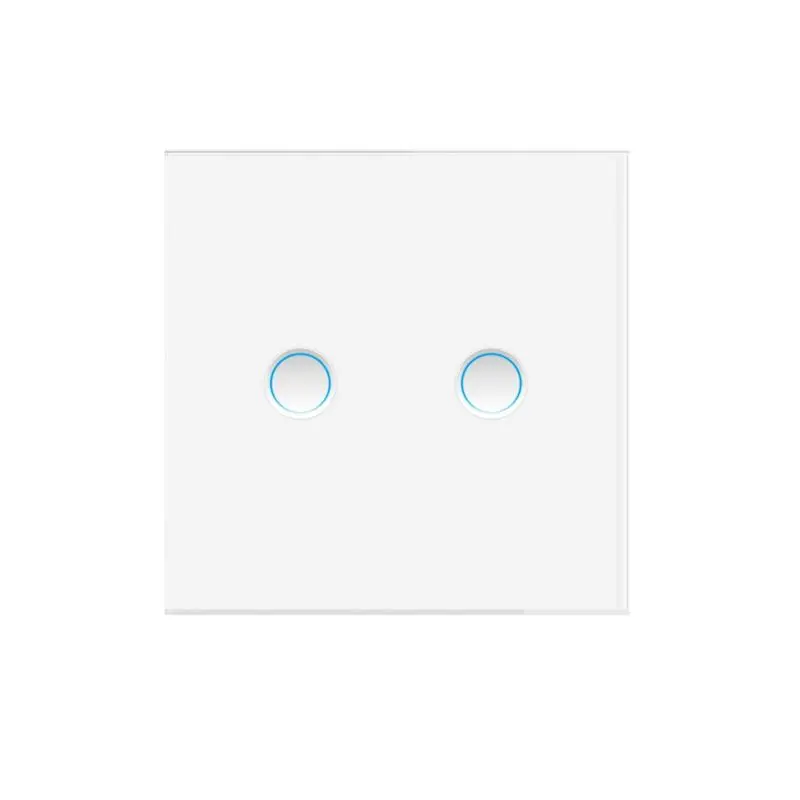 ABZZ-Tuya Matter For Alexa Google Home APP Voice Controlled Smart Switch Wall Touch Light Needs Neutral Line 2