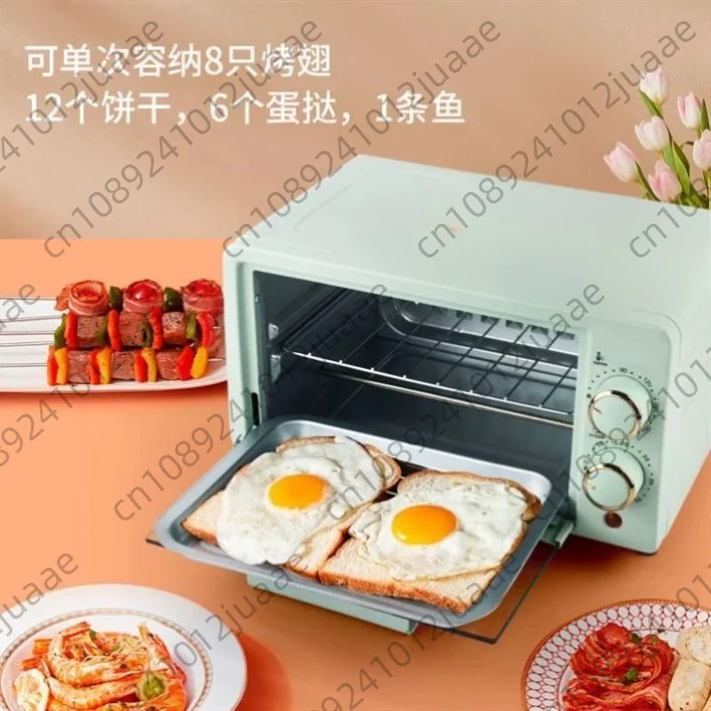 Mini 3-in-1 Microwave Steamer & Baking Oven, Compact Personal Small Oven for Home Food Heating