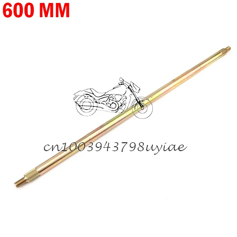 

600mm rear axle is suitable for DIY electric off-road vehicle ATV car kart four-wheel motorcycle parts