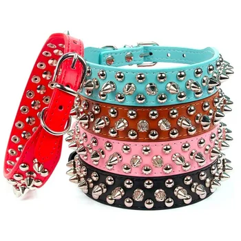 Punk Spiked Dog Collar 1