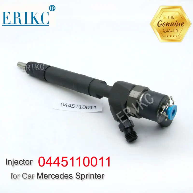 

ERIKC Auto Diesel Auto Part 0445110011 Топливная форсунка в сборе 0445 110 011 Common Rail Injection 0 445 110 011 для Mercedes Sprinter