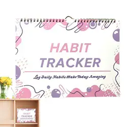 Motivational Habit Tracker Journal Weekly Chore Chart For Adults Undated Habit Tracker Planner For Health Fitness & Finance