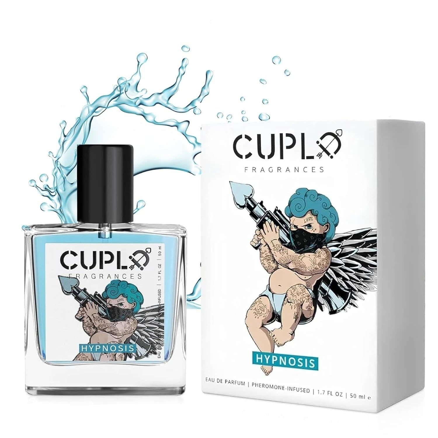 

CUPID Perfume For Men Original Luxury Arabes Cologne Long Lasting EDP Designer Fragrance Body Spray 50ml Man Gift Makeup