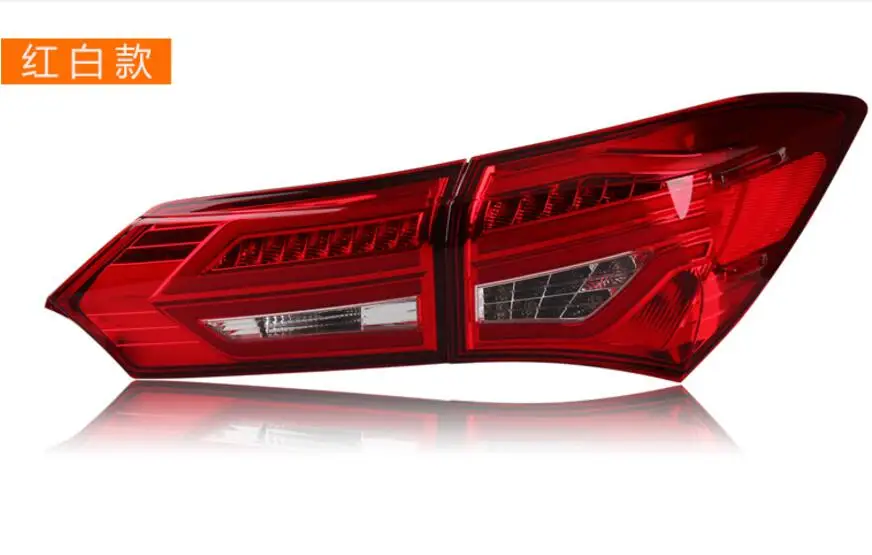 car bumper tail light for Toyota corolla taillight altis LED Reflector 2014~2016y car accessories Taillamp auto fog lamp