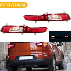 Car Rear Bumper Light For Kia Sportage 2011 2012 2013 2014 Tail Fog Lamp Brake Light Signal Lamp Assembly Car Accessories