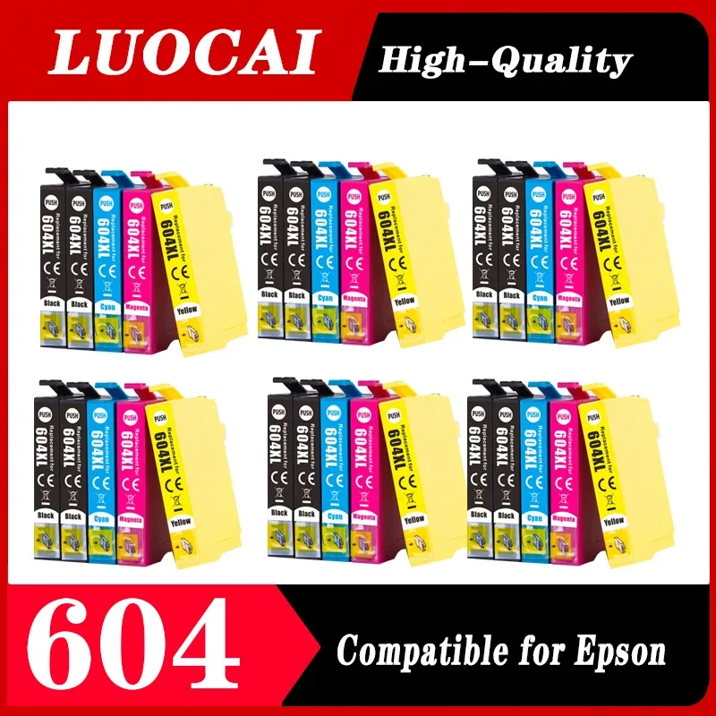 EU Compatible for Epson 604XL T604XL T604 604 Ink Cartridge for Epson XP-2200 2205 3200 3205 4200 4205 WF-2910 2935 2930 2950DWF