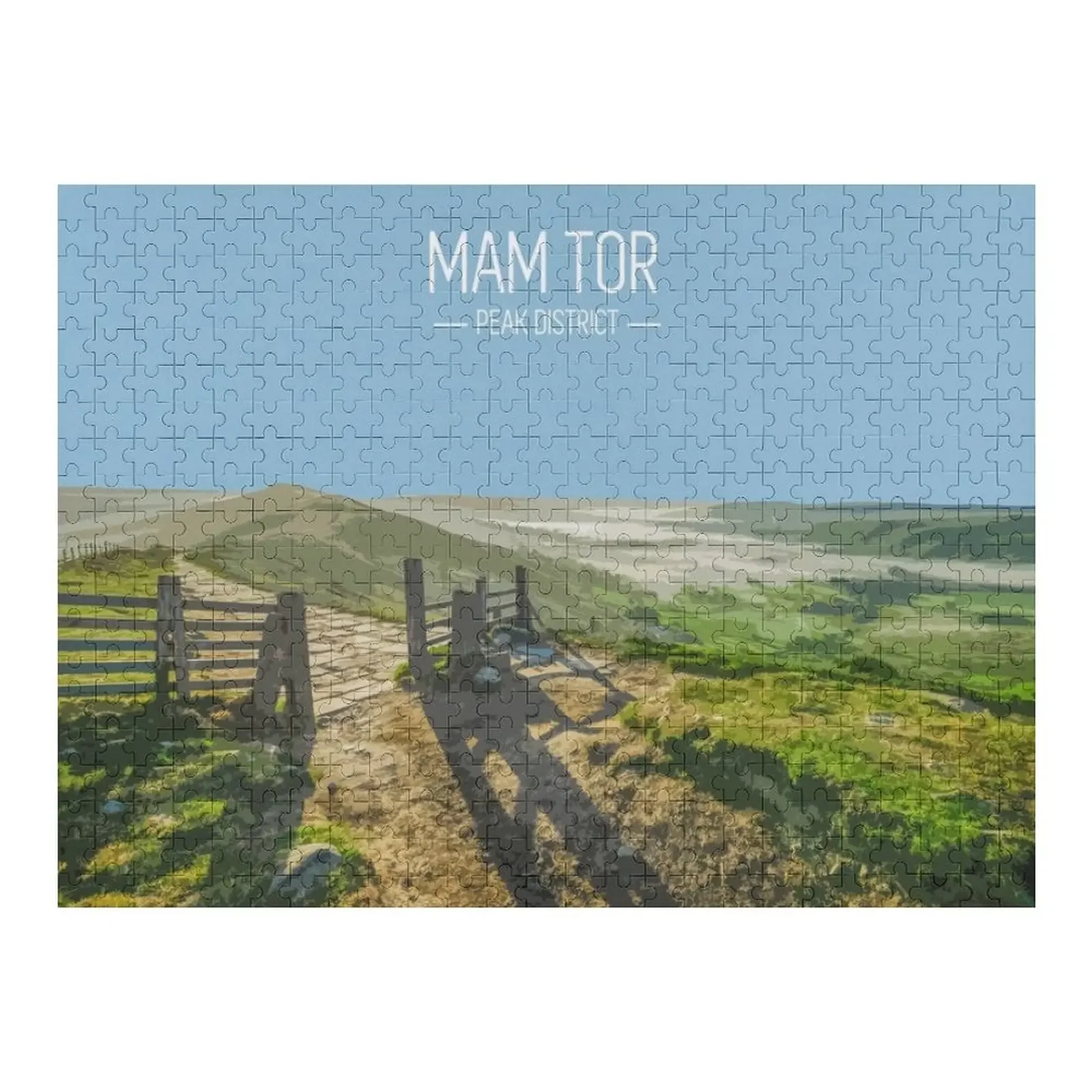 

Mam Tor Gate Peak District Jigsaw Puzzle Customized Toys For Kids Personalized Adult Wooden Puzze Personalised Puzzle