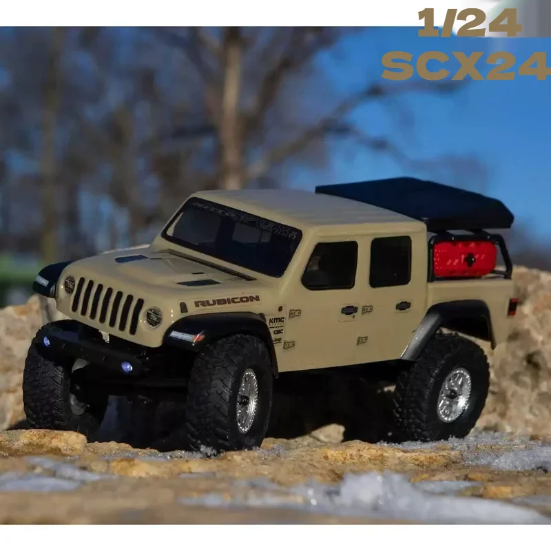 

Аксессуары для радиоуправляемых моделей: Электрический мини-кроссовер Axial 1/24 SCX24 Gladiator RTR, внедорожный грузовик для любителей радиоуправляемых машин, для использования в помещении и на улице.