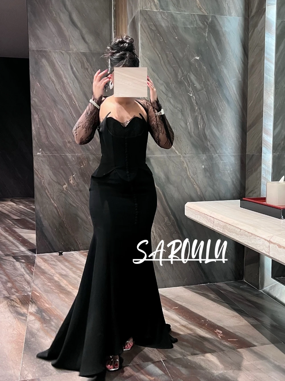 

Черное кружевное сексуальное вечернее платье с корсетом, облегающее, для выпускного вечера, для женщин, новинка, размеры S-2XL, винтажное, для коктейльных вечеринок