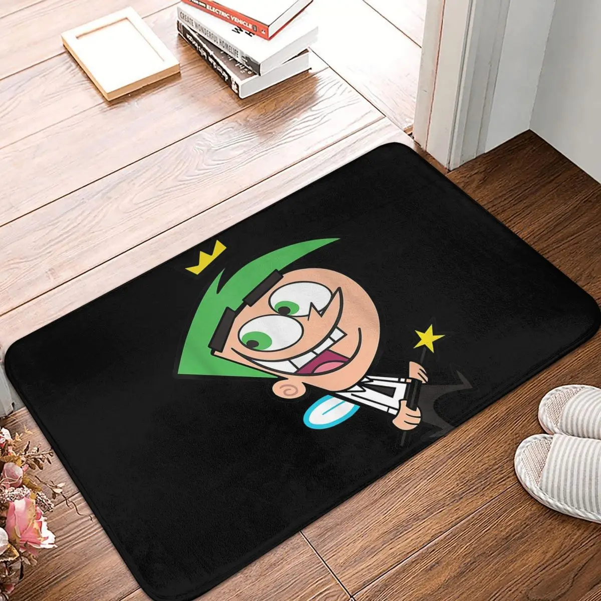Fairly Oddparents Cosmo Doormat Kitchen Entrance Home Floor Mat Non-slip Carpet Rug for Bathroom Footpad Mats