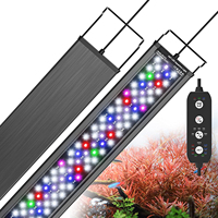 30/45cm Full Specturm Aquarium Light with Timer Auto on off Fish Tank LED Ramp Sunset Lamp for Plants Aquarium Decoration