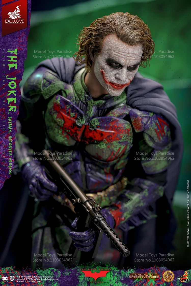HOTTOYS HT MMS752AE 1/6 Giocattoli da collezione Joker Travestimento Batman Trapianto di capelli Versione Soldato 12 ''Action Figure Modello Regali
