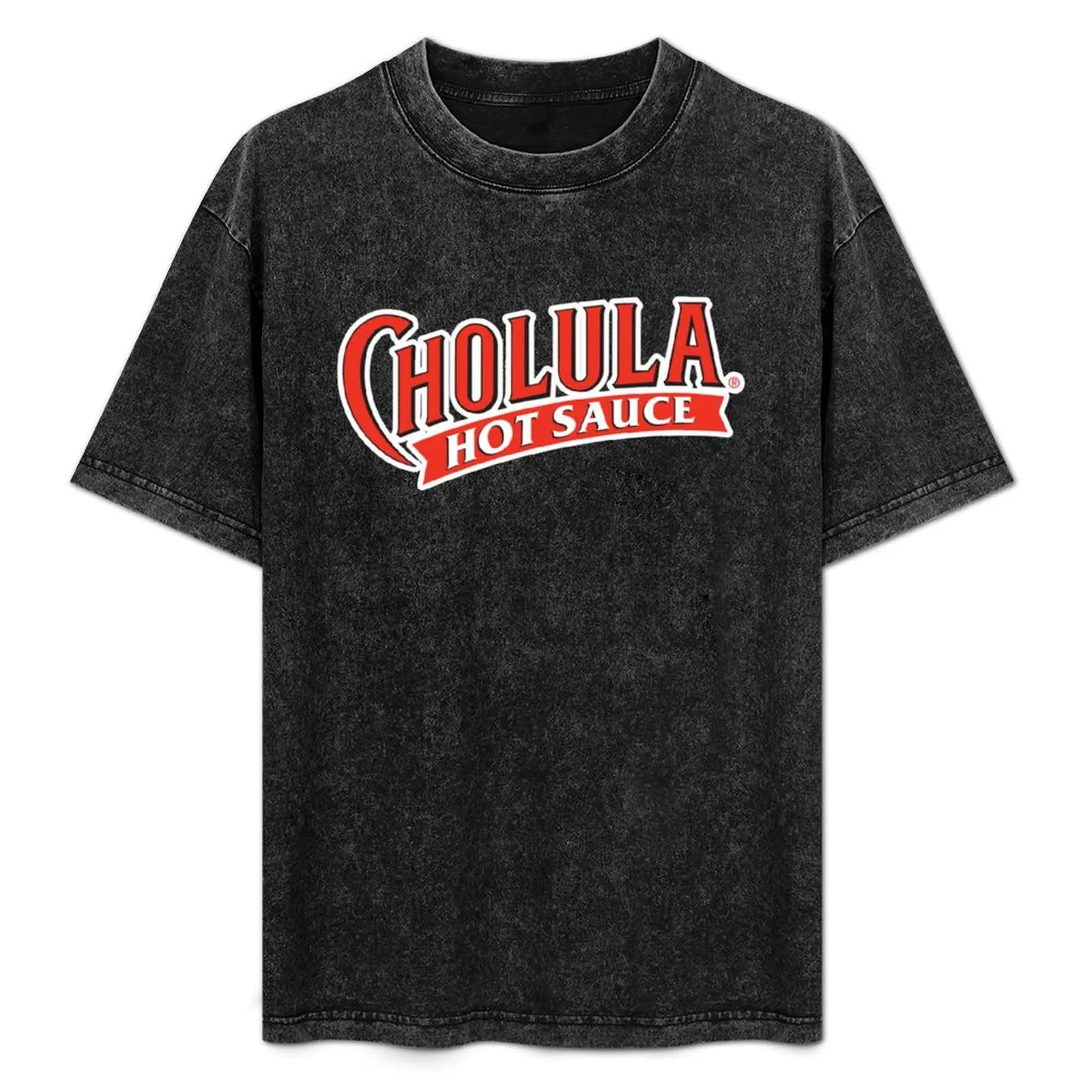 Camiseta CHOLULA HOT SAUCE com estampa clássica e manga curta