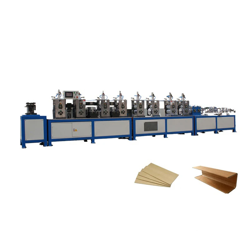 YUGONG Kraft Paper Edge Board Machine U Profile Paper Carton Making Machine Flatboard Machine