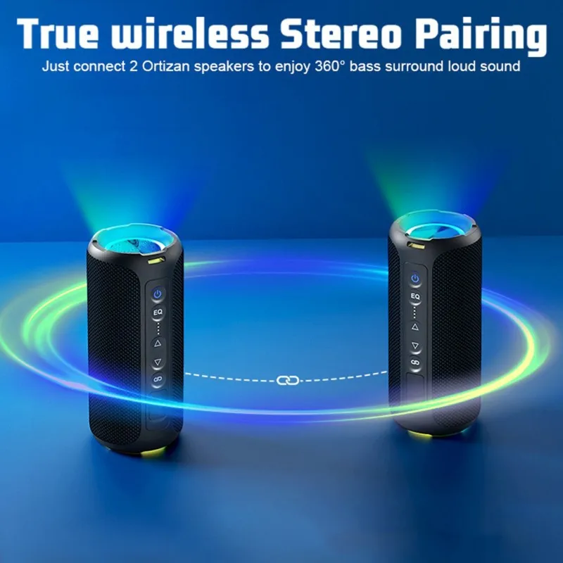 

АКЦИЯ: Портативная водонепроницаемая Bluetooth-колонка X8 Pro с RGB-подсветкой, превосходным качеством звука и 30 часами работы.