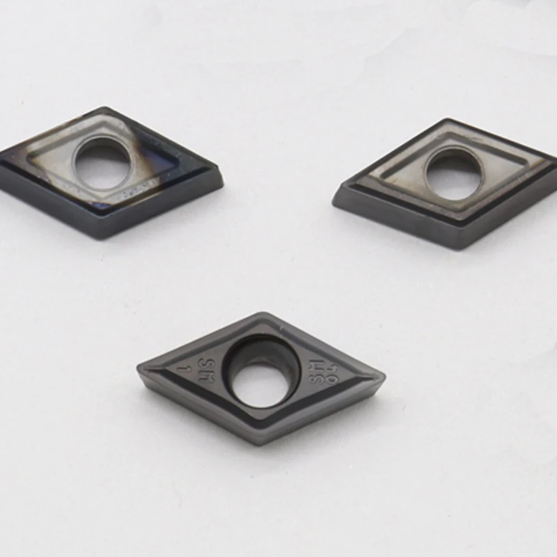 フライス盤用CNC工具アクセサリ,10個,DCMT11T304-SM ic907 ic908,dcmt11t304用