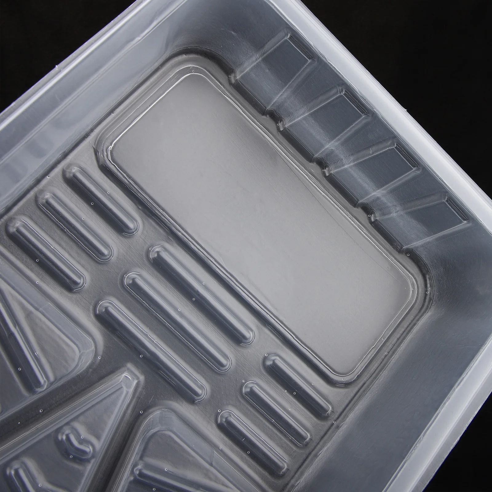 

4 шт. вкладыши для лотков для краски, полупрозрачный пластиковый сменный валик для краски, принадлежности для рисования, удобство для домашней настенной живописи