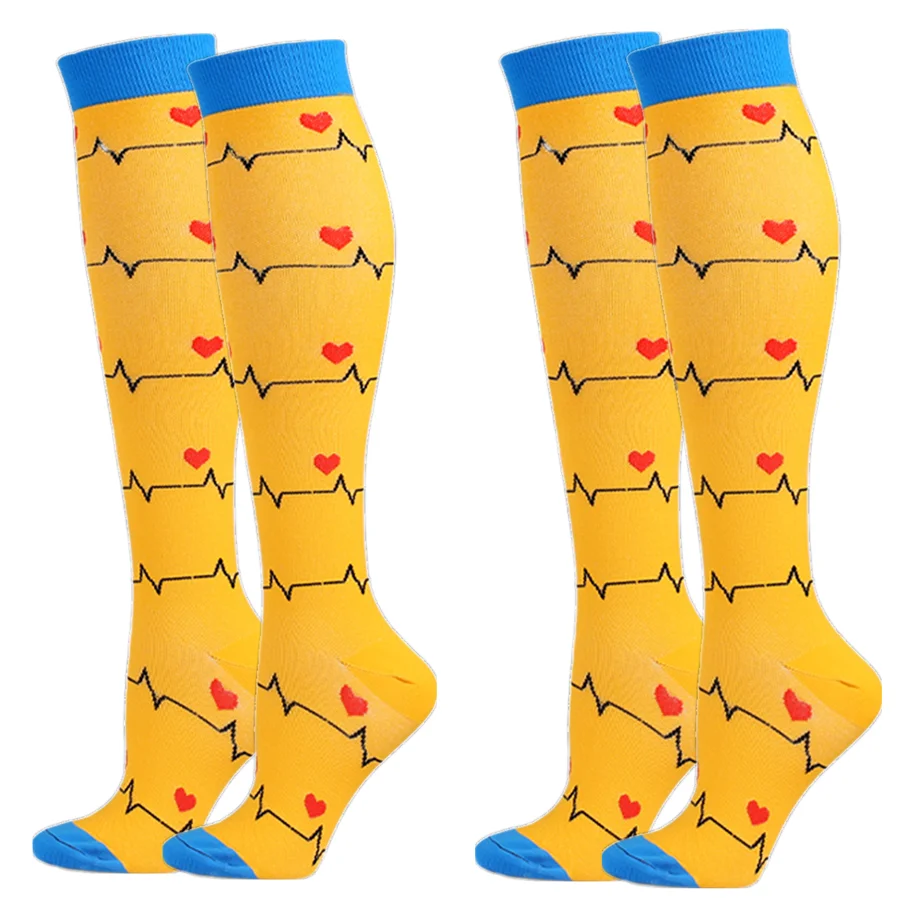 الرجال النساء ركوب الدراجات الجري اليوغا الرياضة جوارب ضغط رياضي كرة القدم كرة السلة الرجبي المشي لمسافات طويلة التنس سكيت