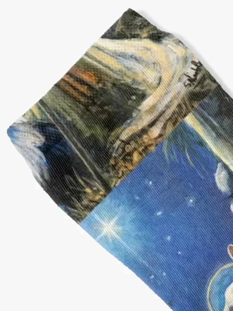 The Nativity Socks heated cute man essential Socks For Girls Men's