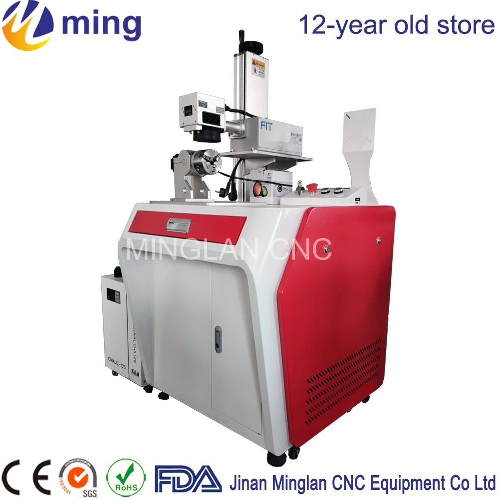 Minglan UV Laser Marker 3W 5W 10W Laser Marking Machine for Plastic Glass PVC