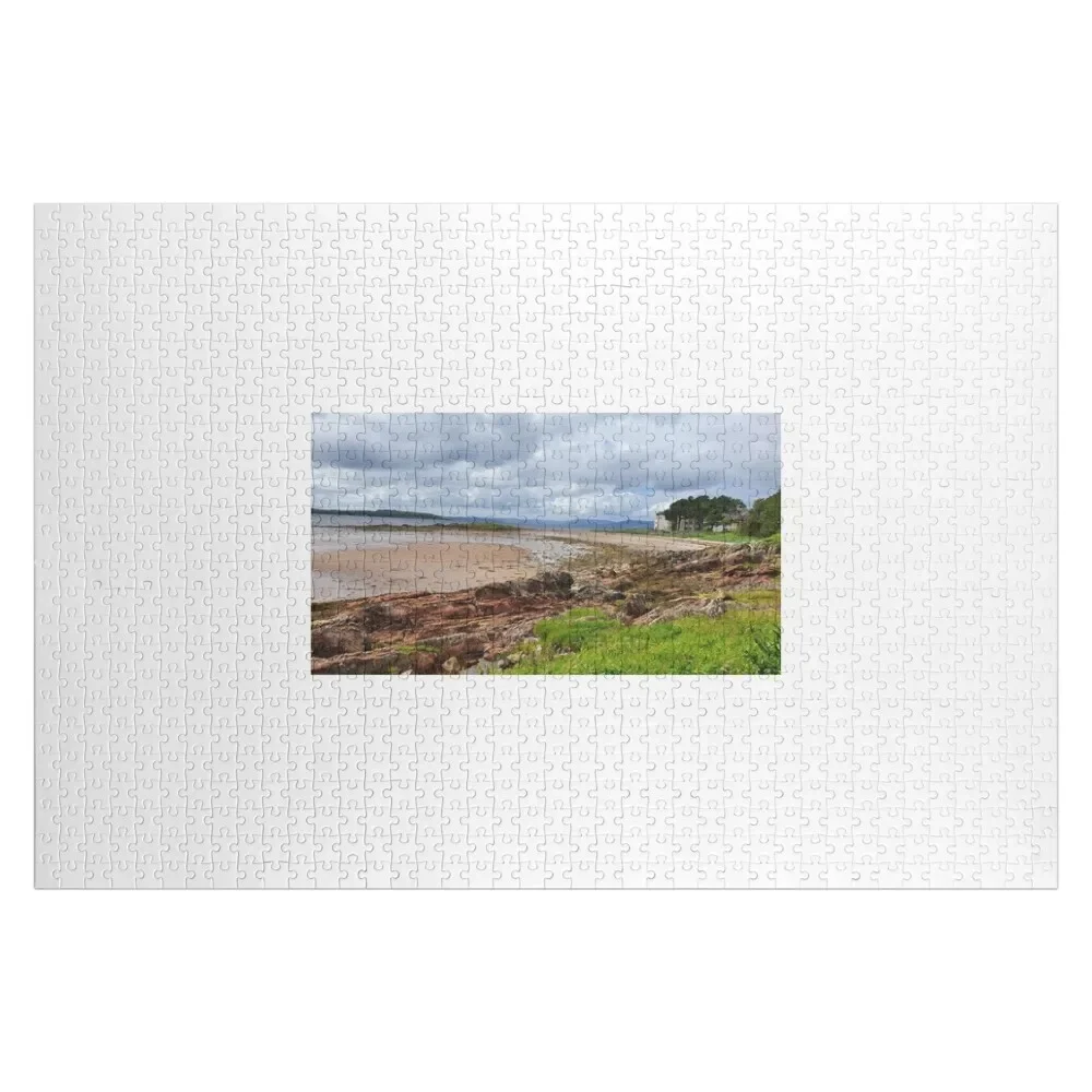 Largs beach North Ayrshire Scotland Jigsaw Puzzle Personalized Name Wooden Toy Personalised Jigsaw Custom Kids Toy Puzzle
