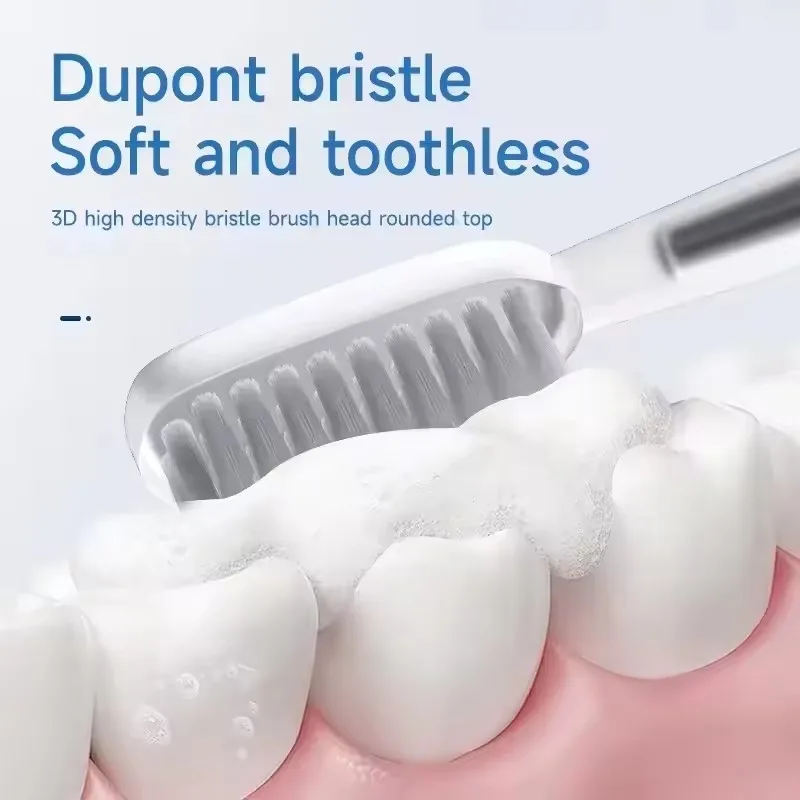 Pure Wisdom Sonic Electric Toothbrush for Women Thin Body Timer Rechargeable Soft DuPont Bristles - Beauty & Oral Care