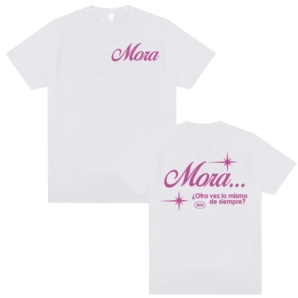 مغني الراب أوترا فيز لو ميسمو دي سيمبر؟ 2025 طباعة تي شيرت الرجال النساء موضة الهيب هوب الاتجاه الكلاسيكية تي شيرت الراحة تي شيرت