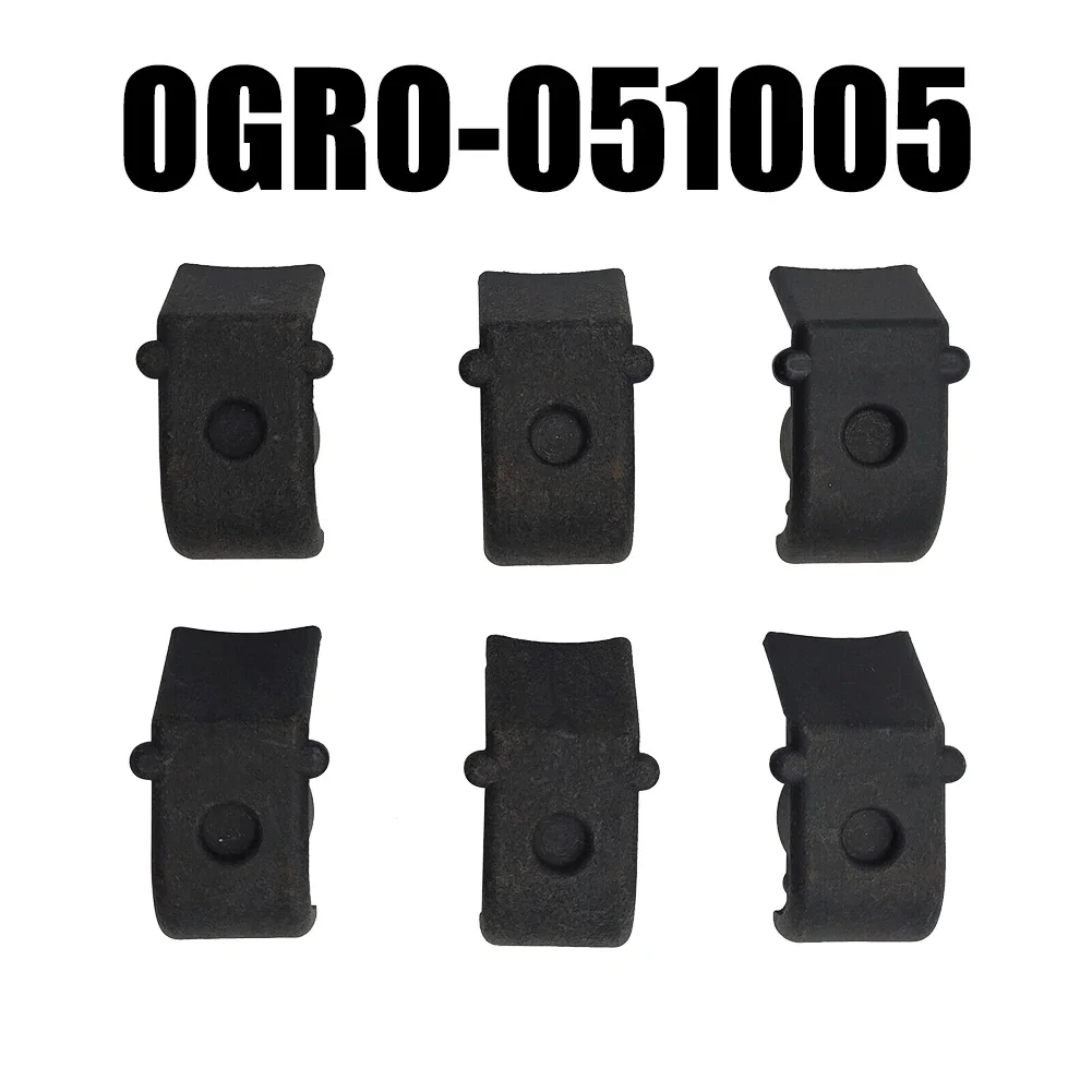 6Pcs Black CVT Clutch Nylon Bushing Weight Roller 0GR0-051005 For CFMOTO CF550 Cforce Uforce Zforce 400 450cc 550cc 850cc 1000