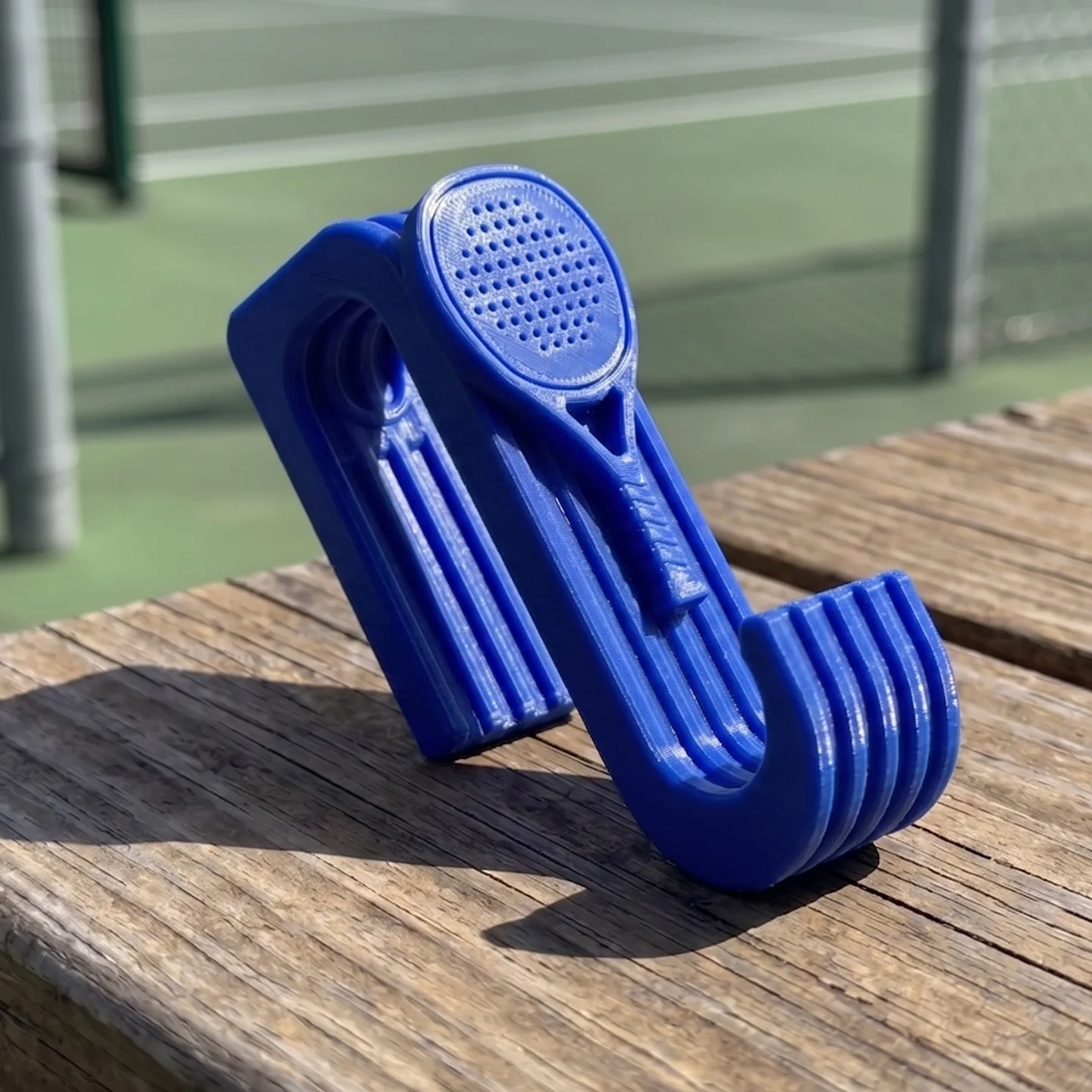 Robuster Tennisplatz-Zaunhaken, Starker Maschendrahtzaun-Taschenhalter für Sportausrüstung, in Mehreren Farben Erhältlich – Detail 8