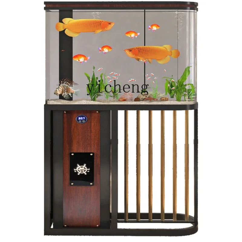 XL screen fish tank living room small water-free fish tank acrylic fish tank aquarium