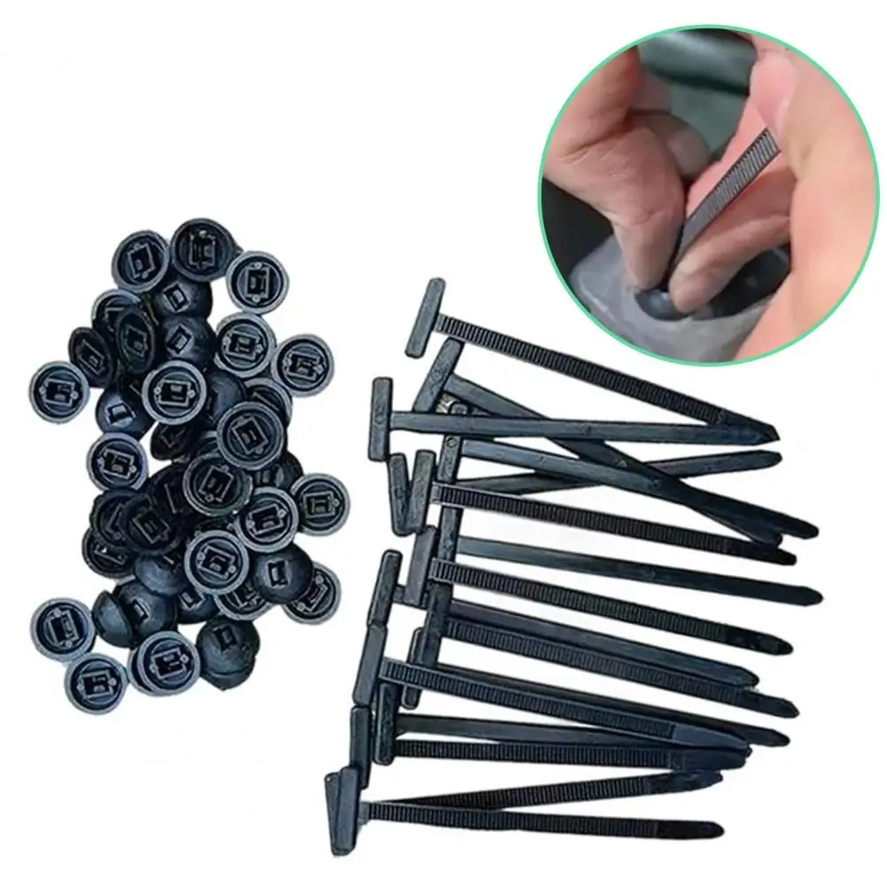 10-200pcs 9cm Cable Tie Buckle Nylon Universal Self-Locking Nylon Zip Ties Holder Cable Ties For Auto Repair Home Garage Wiring