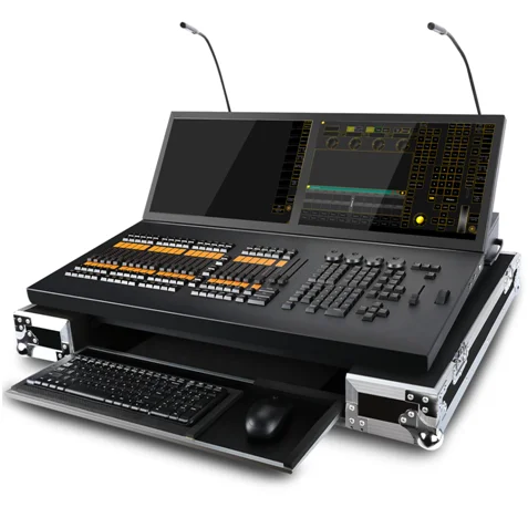 

Black Horse Lighting MA Console New Double Touch Screen Display With Lighting Control For Bar DJ Equipment Dimmers