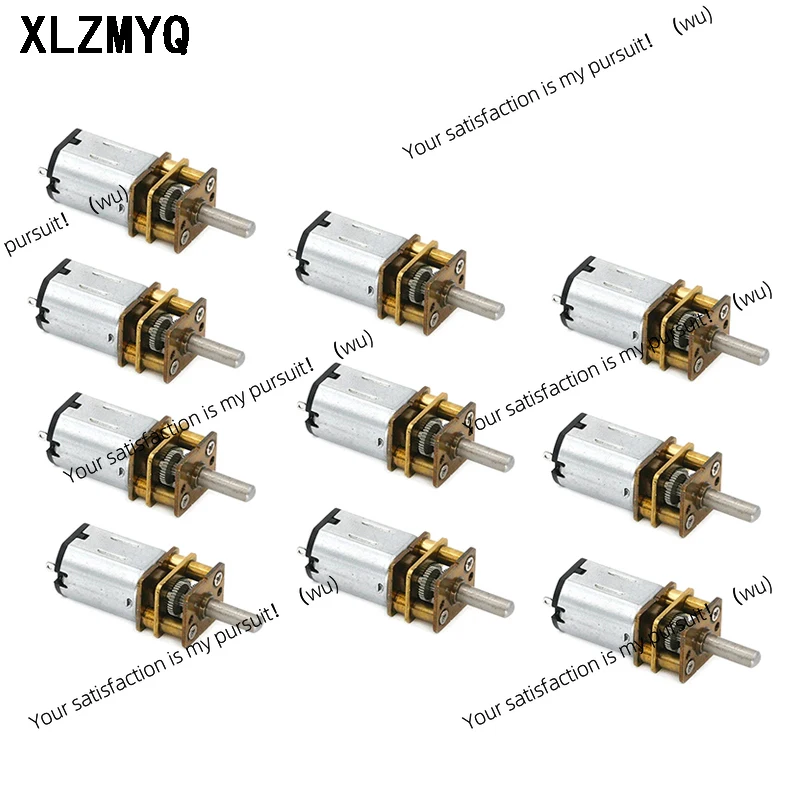 

10 Pieces DC 3V/6V/12VN20 Mini Micro Metal Gear Motor DC Motor with Gear