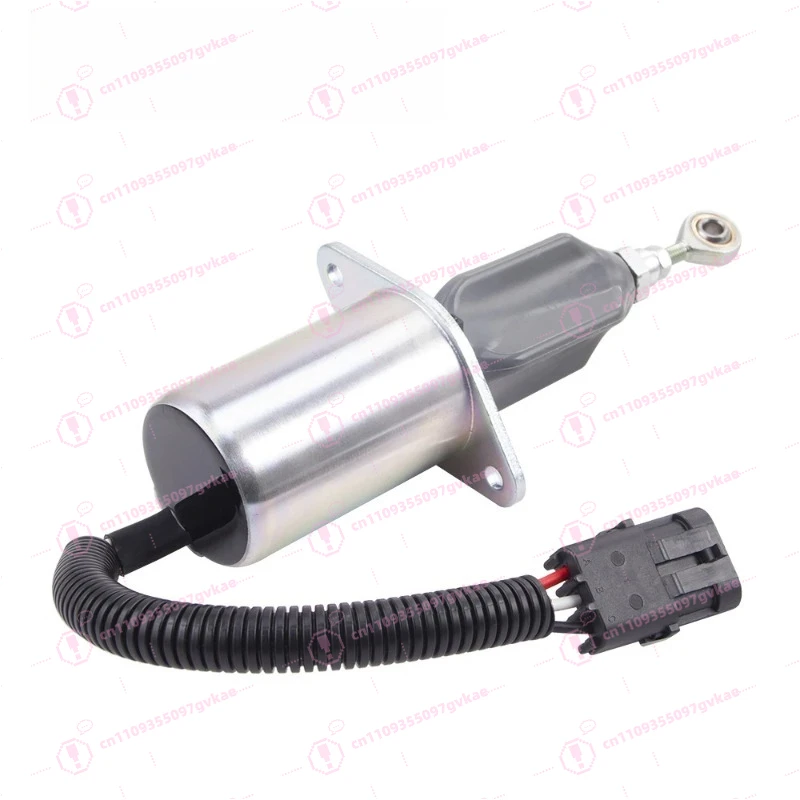 

3935649 Diesel generator, cut-off solenoid valve, fuel shut-off valve, flameout switch 12V 24V
