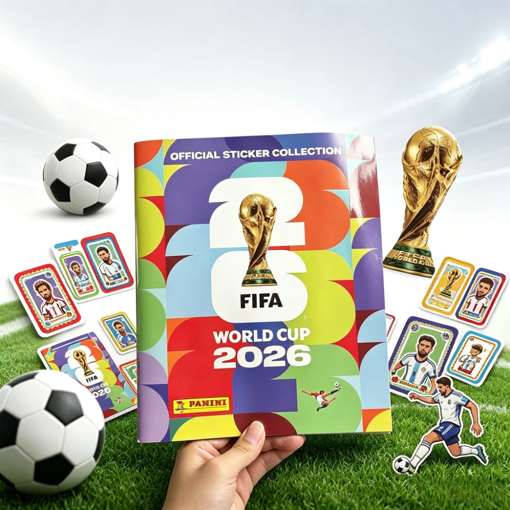 Genuine 2026 FIFA Panini World Cup International Version Stickers Limited Football Collectibles Rare Souvenir Holiday Gifts